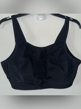 SYROKAN Women's 40C High Impact Sports Bra Black High Support Large